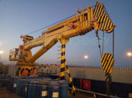 Industrial Marine Crane , Pedestal Crane With ABS Class And Advanced Components