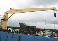 Stiff Boom Cargo Crane Lifting SWL 5T 13.5M สำหรับดาดฟ้าเรือ