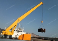 Mobile Ship Deck Crane Stiff Boom CCS Certification with Custom Cab